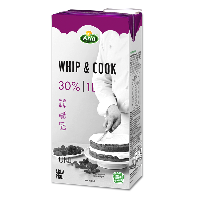 Arla Pro. Arla Pro Whip & Cook 30% Fat 1L | Arla Foods